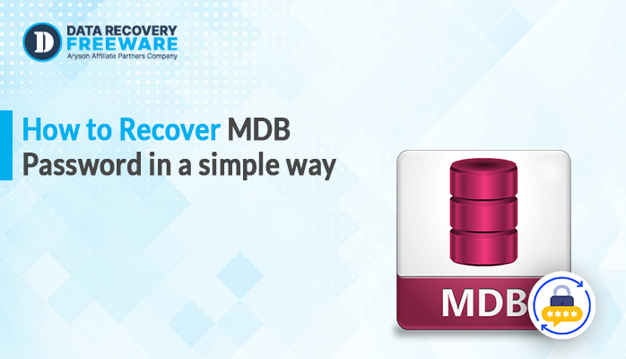 recover MDB password